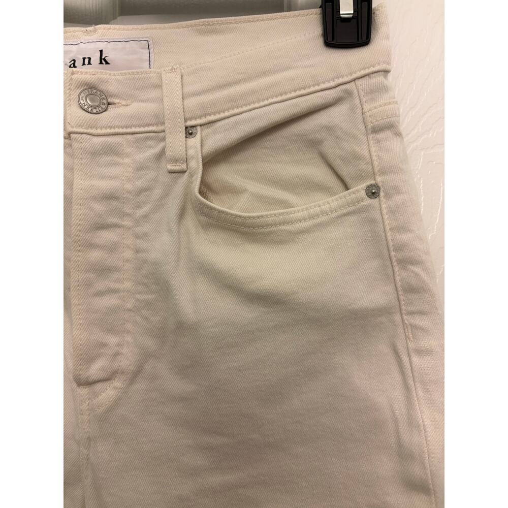 Frank & Eileen White Monaghan Frayed Hem Jeans Size 29 - Picture 8 of 9